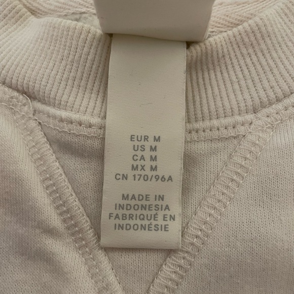 H&M La Villette Sweatshirt Sz M - Picture 2 of 3